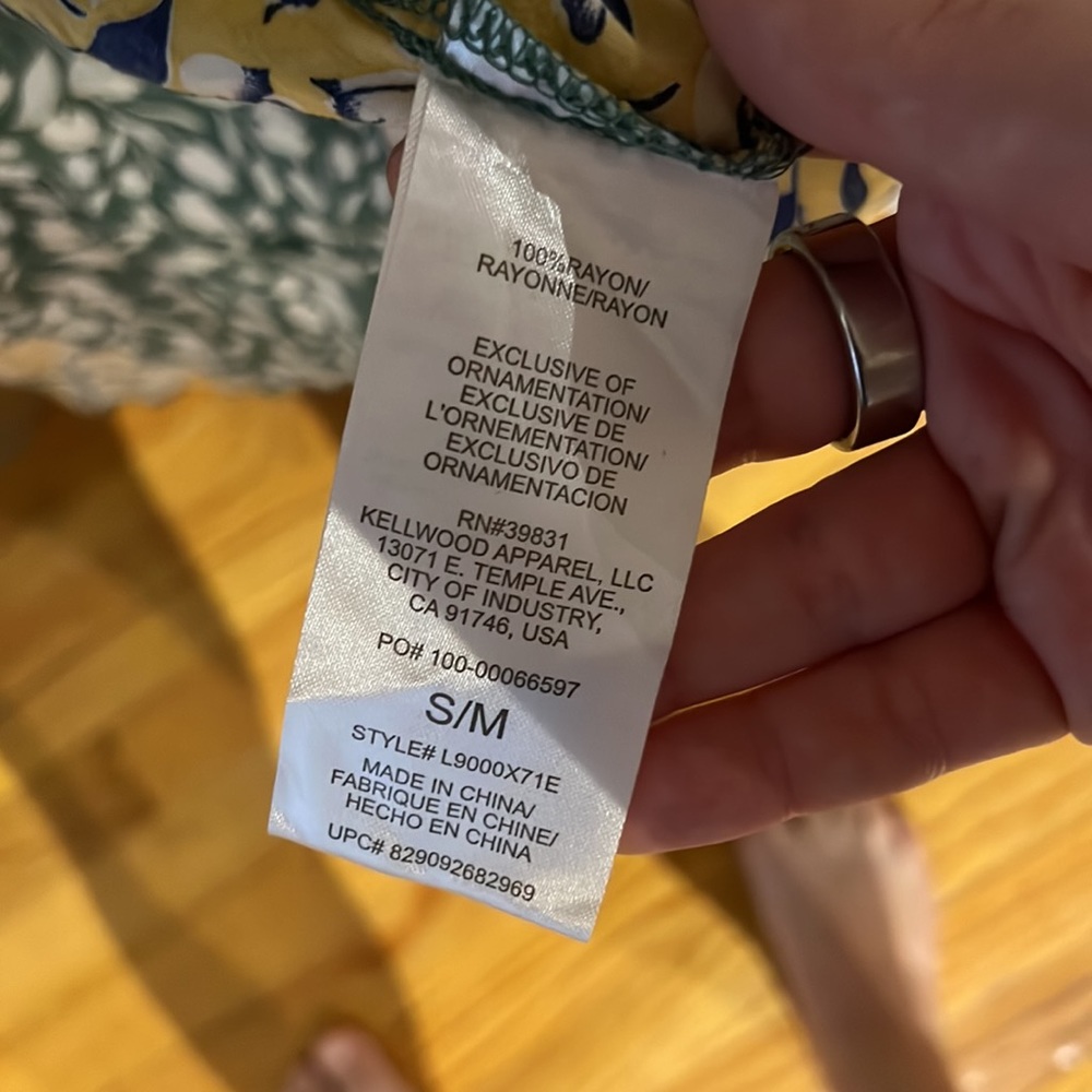 Floral Open Front Kimono/Jacket - Picture 6 of 6